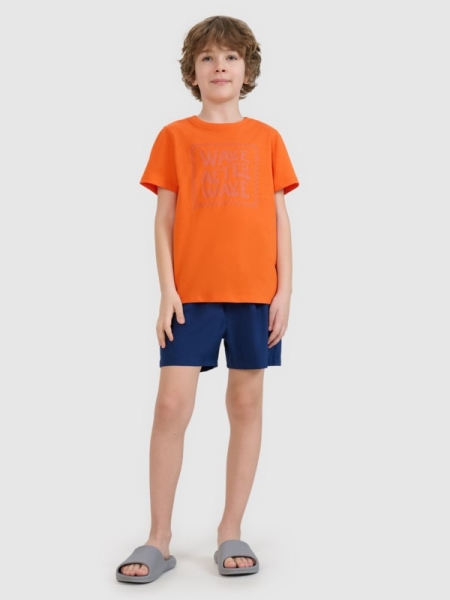 Pantalones de Natación para Chico - Azul Marino - 4FJRMM00UBDSM110