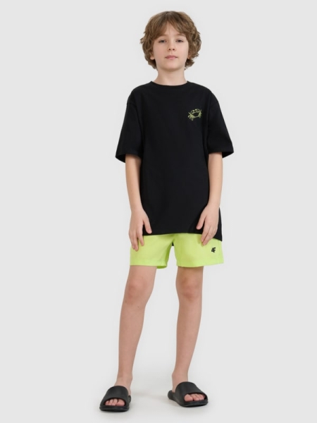 Pantalones de Natación para Chico - Verde - 4FJRMM00UBDSM110   