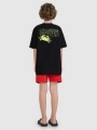 Pantalones de Natación para Chico - Rojo - 4FJRMM00UBDSM110   