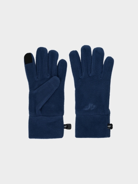 Guantes De Forro Polar Para Niño - Azul Marino - 4FJWAW24AGLOU069