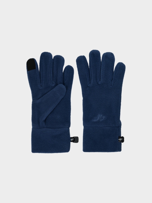 Guantes De Forro Polar Para Niño - Azul Marino - 4FJWAW24AGLOU069