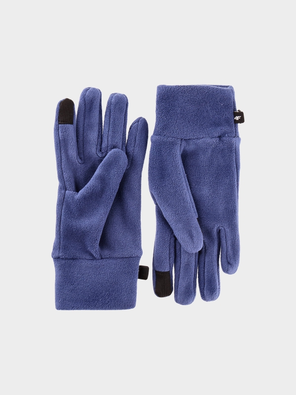 GUANTES 4FJWAW24AGLOU069 azul marino - 4FJWAW24AGLOU069-32S