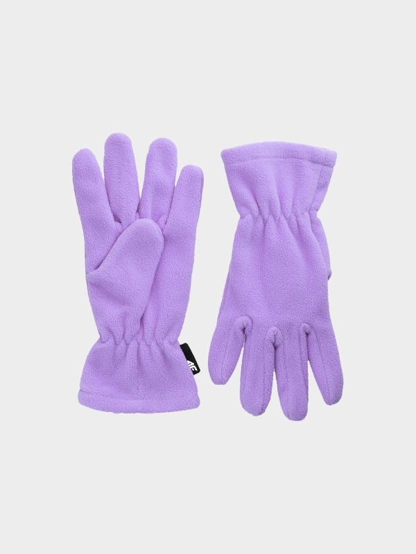 GUANTES 4FJWAW24AGLOU090 violeta - 4FJWAW24AGLOU090-52S