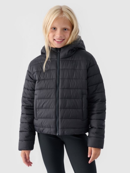 Chaqueta con Relleno Sintético para Chica - Negro - 4FJWAW24TDJAF449 