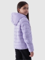 Chaqueta de pluma de niña de relleno sintético - violeta 4FJWAW24TDJAF449 - 4FJWAW24TDJAF449-51S