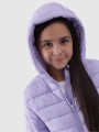 Chaqueta de pluma de niña de relleno sintético - violeta 4FJWAW24TDJAF449 - 4FJWAW24TDJAF449-51S