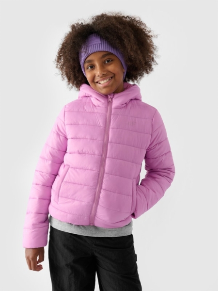 Chaqueta con Relleno Sintético para Chica - Rosa - 4FJWAW24TDJAF449  