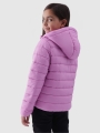 Chaqueta de plumón con relleno sintético para niña - rosa 4FJWAW24TDJAF449 rosa - 4FJWAW24TDJAF449-54S