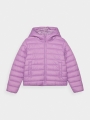 Chaqueta de plumón con relleno sintético para niña - rosa 4FJWAW24TDJAF449 rosa - 4FJWAW24TDJAF449-54S