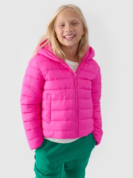 Chaqueta con Relleno Sintético para Chica - Rosa - 4FJWAW24TDJAF449 