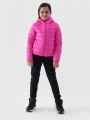 Chaqueta de plumón con relleno sintético para niña - fucsia 4FJWAW24TDJAF449 rosa - 4FJWAW24TDJAF449-55S