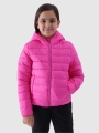 Chaqueta de plumón con relleno sintético para niña - fucsia 4FJWAW24TDJAF449 rosa - 4FJWAW24TDJAF449-55S