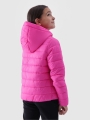 Chaqueta de plumón con relleno sintético para niña - fucsia 4FJWAW24TDJAF449 rosa - 4FJWAW24TDJAF449-55S