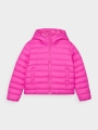 Chaqueta de plumón con relleno sintético para niña - fucsia 4FJWAW24TDJAF449 rosa - 4FJWAW24TDJAF449-55S