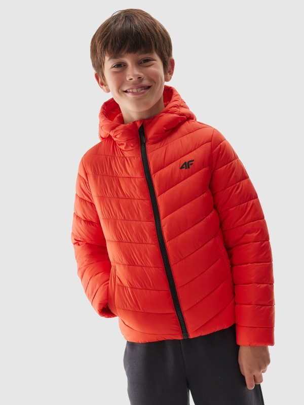 Chaqueta de plumón con relleno sintético para niño - naranja 4FJWAW24TDJAM460 naranja - 4FJWAW24TDJAM460-70S