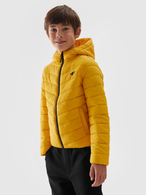 Chaqueta de plumón con relleno sintético para niño - amarillo 4FJWAW24TDJAM460 amarillo - 4FJWAW24TDJAM460-71S