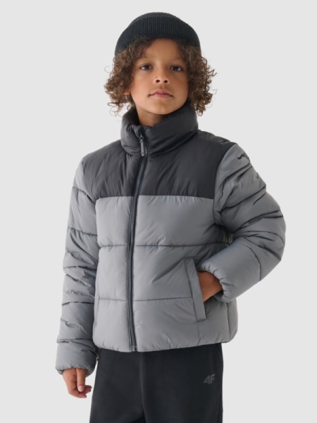 Chaqueta con Relleno Sintético para Chico - Gris - 4FJWAW24TDJAM461      