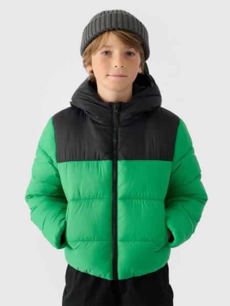 Chaqueta con Relleno Sintético para Chico - Verde - 4FJWAW24TDJAM462        