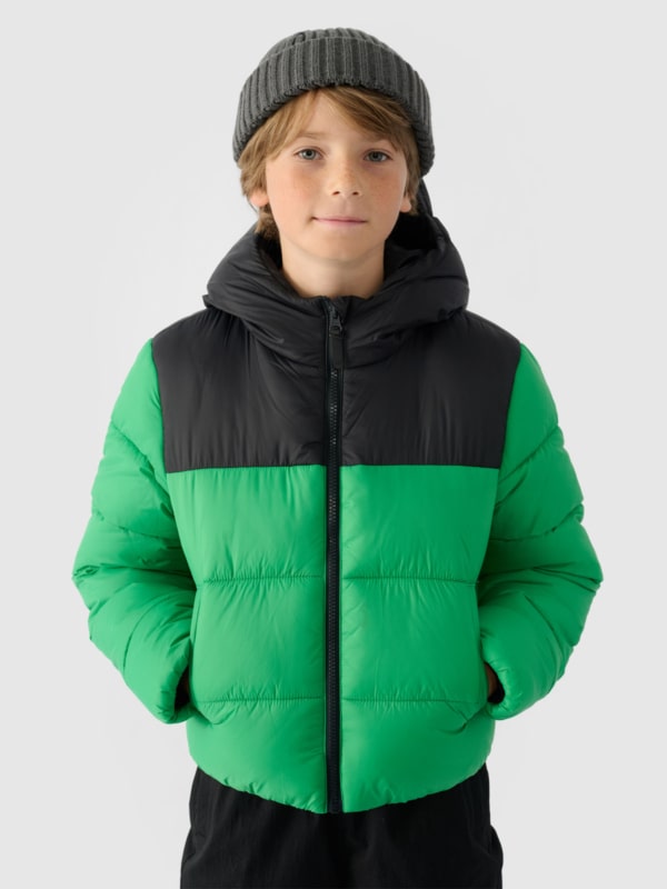 Chaqueta con Relleno Sintético para Chico - Verde - 4FJWAW24TDJAM462        