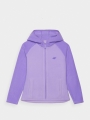Abrigo Oversize de Hándal para Chica - Púrpura/Violeta - 4FJWAW24TFLEF208