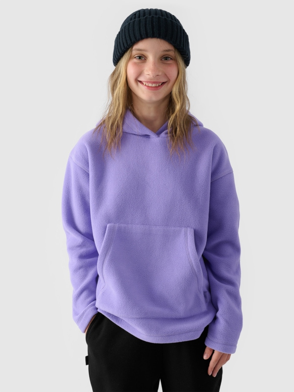 Sweatshirt Oversize para Chica - Violeta - 4FJWAW24TFLEF210      