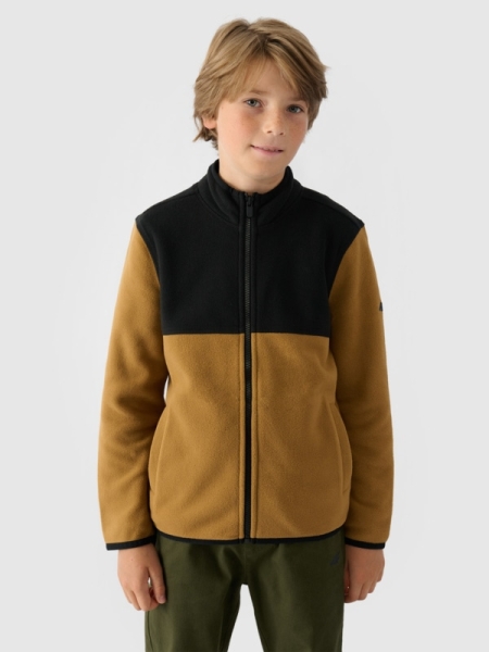 Chaqueta Polar para Chico con Cuello Alto - Amarillo - 4FJWAW24TFLEM212