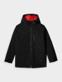 Chaqueta de Entretiempo con Membrana 5000 para Chico - Negra - 4FJWAW24TJACM157