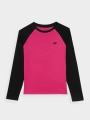 Camiseta De Manga Larga Para Chica - Rosa - 4FJWAW24TLONF291