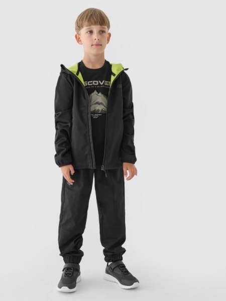 Chaqueta Softshell con Membrana Cortaviento NeoDry 5000 para Niño - Verde - 4FJWAW24TSOFM269