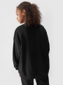 Sudadera de niña sin capucha - negro 4FJWAW24TSWSF1214 negro - 4FJWAW24TSWSF1214-20S