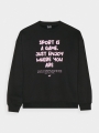 Sweatshirt para Chica - Negro - 4FJWAW24TSWSF1214              