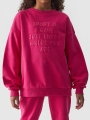 Sudadera de niña sin capucha - rosa 4FJWAW24TSWSF1214 rosa - 4FJWAW24TSWSF1214-55S