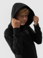 Sudadera con capucha para niño - negro 4FJWAW24TSWSM1223 negro - 4FJWAW24TSWSM1223-20S