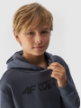 Sudadera con capucha para niño - gris 4FJWAW24TSWSM1223 gris - 4FJWAW24TSWSM1223-22S