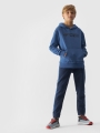 Sudadera con capucha para niño - denim 4FJWAW24TSWSM1223 azul marino - 4FJWAW24TSWSM1223-32S