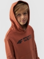 Sudadera con capucha para niño - salmón 4FJWAW24TSWSM1223 naranja - 4FJWAW24TSWSM1223-64S