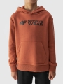 Sudadera con capucha para niño - salmón 4FJWAW24TSWSM1223 naranja - 4FJWAW24TSWSM1223-64S