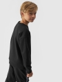 Sudadera de niño sin capucha - negro 4FJWAW24TSWSM1224 negro - 4FJWAW24TSWSM1224-20S