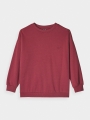 Sweatshirt Unisex para Niños - Rojo - 4FJWAW24TSWSU1432   