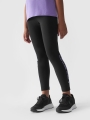 Leggings de punto de niña - negro 4FJWAW24TTIGF172 negro - 4FJWAW24TTIGF172-20S