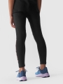 Leggings de punto de niña - negro 4FJWAW24TTIGF172 negro - 4FJWAW24TTIGF172-21S