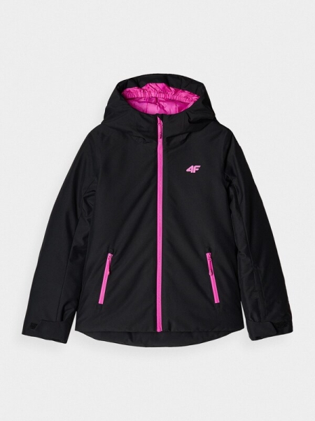 Chaqueta de Esquí con Membrana 5000 para Chica - Negra - 4FJWAW24TTJAF541