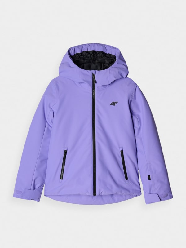 Chaqueta de Esquí con Membrana 5000 para Chica - Púrpura/Violeta - 4FJWAW24TTJAF541