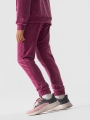 Pantalones de chándal de terciopelo para niña - rosa 4FJWAW24TTROF753 rosa - 4FJWAW24TTROF753-53S