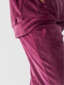 Pantalones de chándal de terciopelo para niña - rosa 4FJWAW24TTROF753 rosa - 4FJWAW24TTROF753-53S