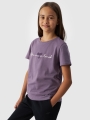 Camiseta niña con estampado - violeta 4FJWAW24TTSHF1545 - 4FJWAW24TTSHF1545-51S