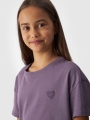 TSHIRT 4FJWAW24TTSHF1546 morado - 4FJWAW24TTSHF1546-51S