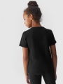 Camiseta niña con estampado - negro 4FJWAW24TTSHF1548 negro - 4FJWAW24TTSHF1548-20S