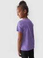 Camiseta niña con estampado - violeta 4FJWAW24TTSHF1548 - 4FJWAW24TTSHF1548-51S