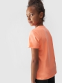 Camiseta niña con estampado - salmón 4FJWAW24TTSHF1548 naranja - 4FJWAW24TTSHF1548-64N